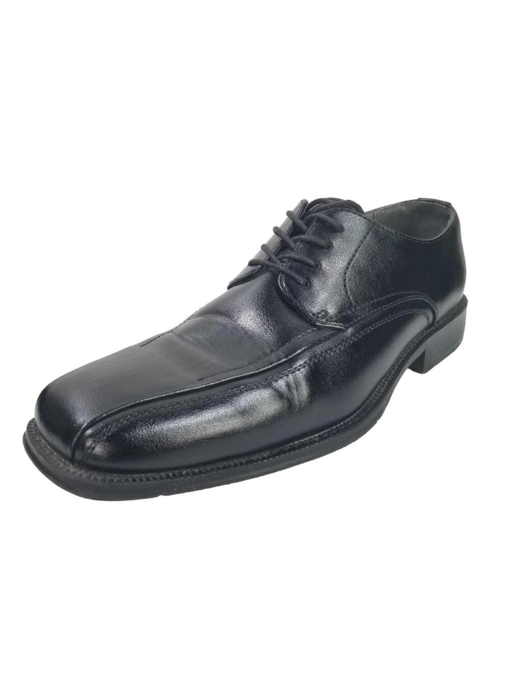 JF J. Ferrar Oxford Lace Up Dress Shoes men’s Size 9 M Black Lace Up Leather